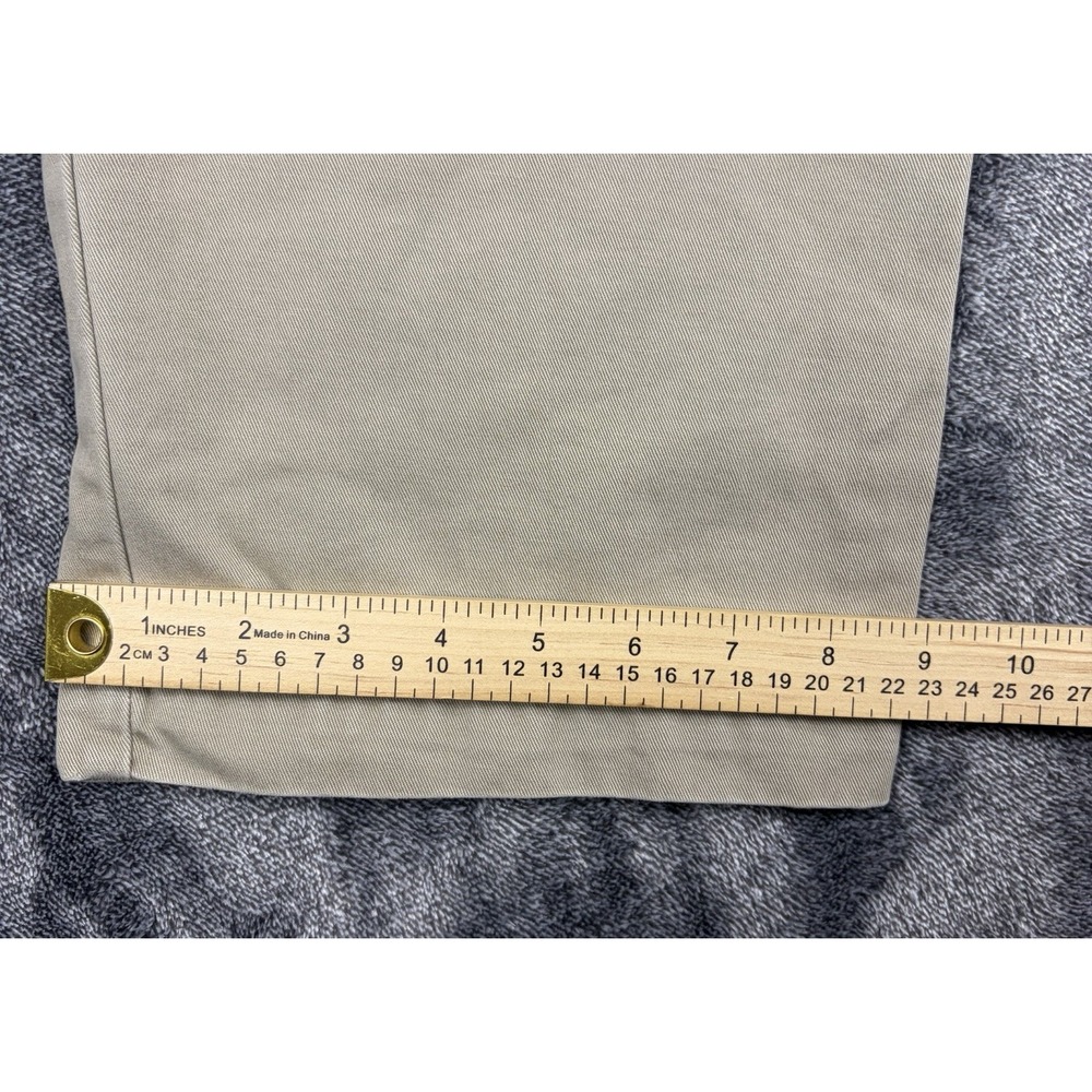 New Dockers Pleated Khaki Pants Size 38x32 Relaxed Fit Cotton Tan - Picture 5 of 9
